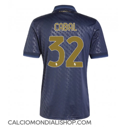 Maglie da calcio Juventus Juan Cabal #32 Terza Maglia 2024-25 Manica Corta